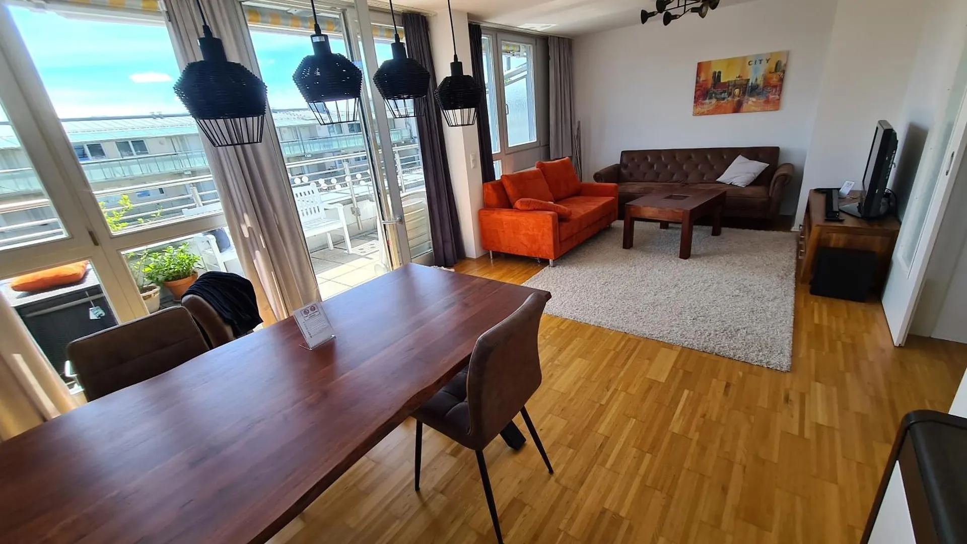 Apartment Ridler Theresienwiese, Parking & Rooftop Terraces 2 Room Munich Germany